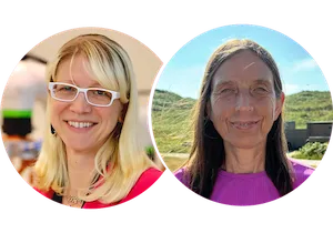 Headshots of Jennifer Ross and Ramona Vogt