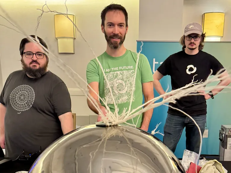 Three scientists