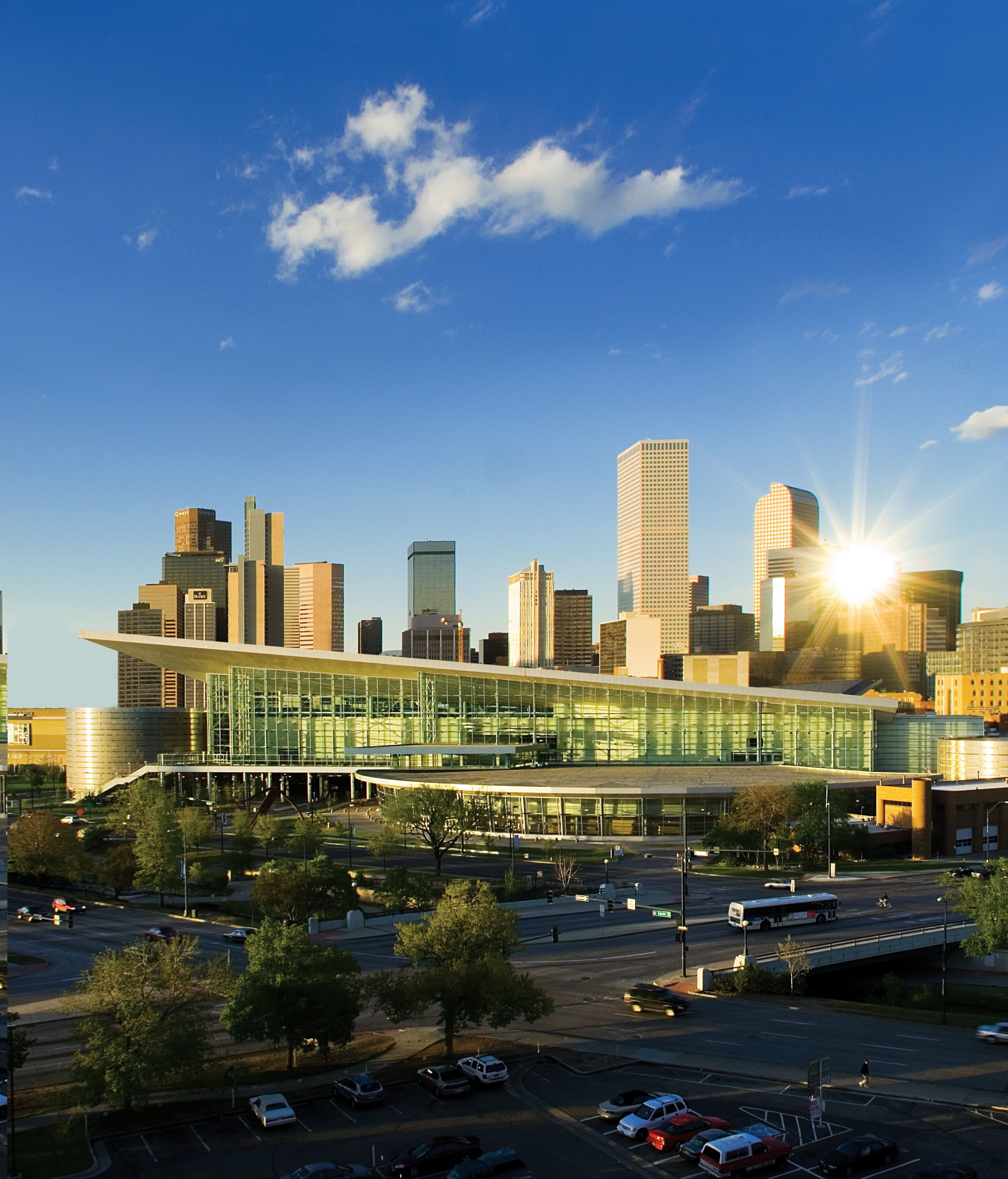 Colorado Convention Center, skyline